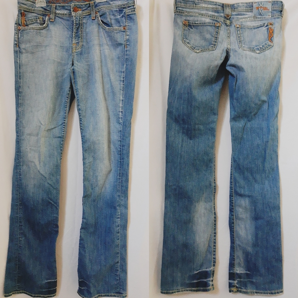 Genetic Denim Recessive Gene Skinny Slim Bootcut Jeans Size 32